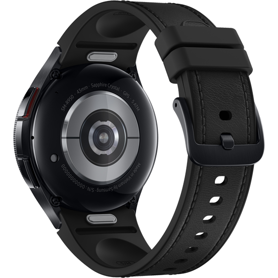 Smartwatch Samsung Watch 6 Classic SM-R955 4G LTE, ecran AMOLED 1.31", 2GB RAM, 16GB Flash, Bluetooth 5.3, Carcasa Otel, 43mm, Waterproof 5ATM, Negru