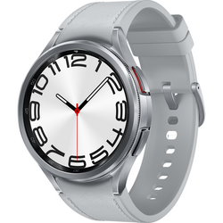 Smartwatch Samsung Watch 6 Classic SM-R965 4G LTE, ecran AMOLED 1.47", 2GB RAM, 16GB Flash, Bluetooth 5.3, Carcasa Otel, 47mm, Waterproof 5ATM, Argintiu