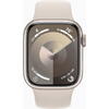 Smartwatch Apple Watch 9 GPS, 41mm Starlight Aluminium Case, Starlight Sport Band - M/L