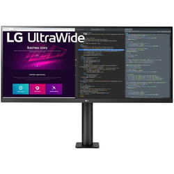 Monitor, LG, UltraWide 34WN780P-B, IPS, 34", QHD 3440x1440 , HDR10, FreeSync, 300cd/m2, HDMI, DP, Negru
