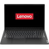 Laptop Lenovo V15 G3 IAP, Intel Core i3-1215U, 15.6 inch FHD, 8GB RAM, 512GB SSD, No OS, Negru