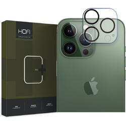 Folie de protectie Camera spate HOFI CAM PRO+ pentru Apple iPhone 15 Pro Max / 15 Pro, Sticla Securizata, Full Glue, 2.5D