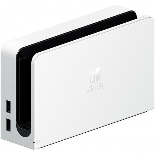 Consola Nintendo Switch OLED 64GB White, 7 inch, alb