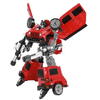 Robot Transformabil in Masina SUV Roboforces 20 cm Toi-Toys TT30087Z, Rosu