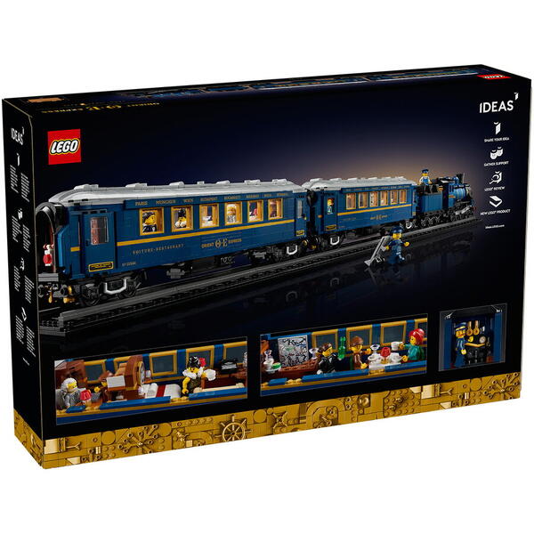 LEGO® Lego Ideas - Trenul Orient Express 21344, 2540 piese