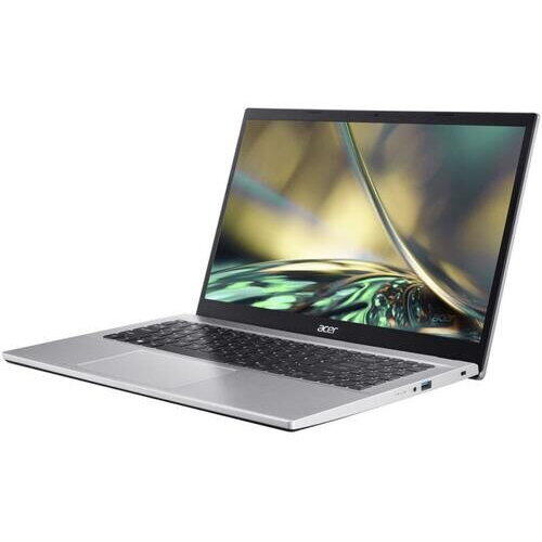 Laptop Acer Aspire 3 A315-59, Intel Core i7-1255U, 15.6 inch FHD, 8GB RAM, 512GB SSD, No OS, Argintiu