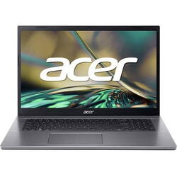 Laptop Acer Aspire 5 A517-53, Intel Core i5-12450H, 17.3 inch FHD, 16GB RAM, 512GB SSD, Free DOS, Gri