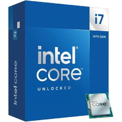 Procesor Intel Core i7-14700K, socket 1700, 20 C / 28 T, 2.50 GHz - 5.60 GHz, 33 MB cache, 125 W BX8071514700K S RN3X
