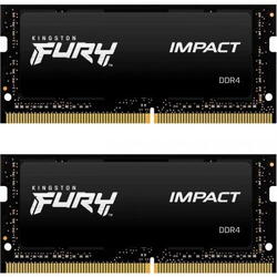 Kit Memorie SO-DIMM Kingston FURY Impact 64GB, DDR4-2666Mhz, CL16, Dual Channel