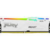 Memorie Kingston Fury Beast RGB White Intel XMP 3.0, 32GB, DDR5-5600MHz, CL40