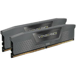 CR DRAM VENGEANCE 32GB(2x16) DDR5Kit Memorie Corsair Vengeance Black AMD EXPO, 32GB, DDR5-5600MHz, CL40, Dual Channel C40