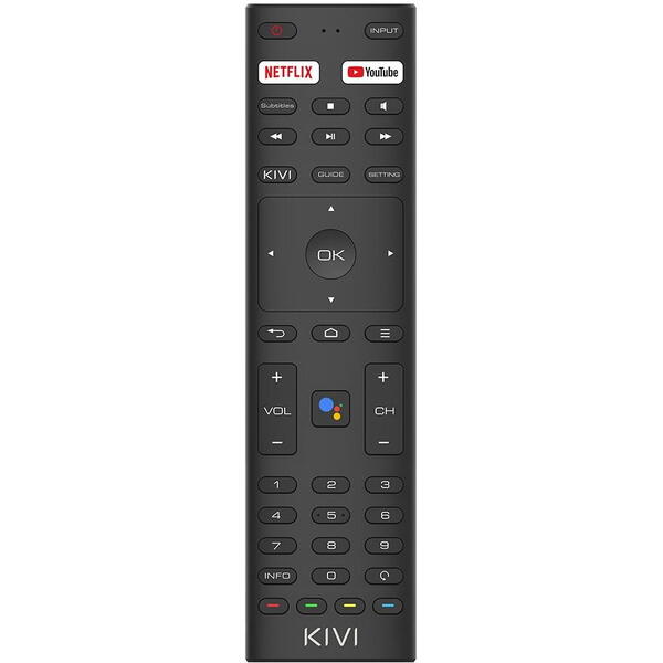 Televizor Android Smart KIVI 32H740NB, 80 cm, LED, HD, negru