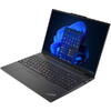 Laptop Lenovo ThinkPad E16, Intel Core i7-13700H, 16 inch WUXGA, 16GB RAM, 512GB SSD, Free DOS, Negru