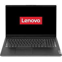 Laptop Lenovo V15 G4 IAH, Intel Core i5-12500H, 15.6 inch FHD, 8GB RAM, 512GB SSD, No OS, Negru