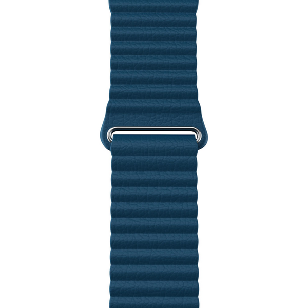 NextOne Curea Next One, Leather Loop pentru Apple Watch 42/44/45mm, Denim Blue