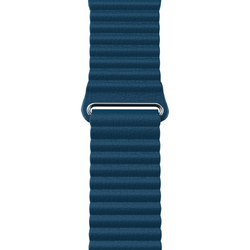 Curea Next One, Leather Loop pentru Apple Watch 42/44/45mm, Denim Blue