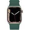 NextOne Curea Next One, Leather Loop pentru Apple Watch 42/44/45mm, Leaf Green
