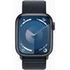Apple Watch 9, GPS, Carcasa Midnight Aluminium 41mm, Midnight Sport Loop