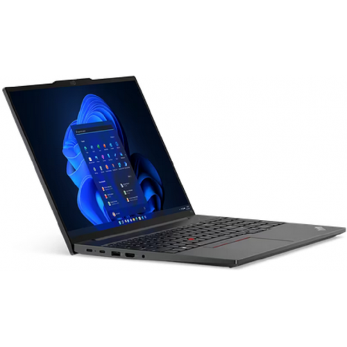 Notebook Lenovo ThinkPad E16 Gen 1, Intel Core i5-1335U, 16" WUXGA, RAM 8GB, SSD 512GB, Intel Iris Xe Graphics, Fara OS