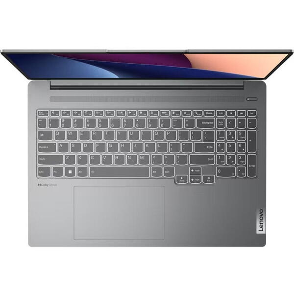 Laptop Gaming Lenovo IdeaPad Pro 5 16IRH8, Intel Core i5-13500H, 16" WQXGA, RAM 32GB, SSD 1TB, GeForce RTX 3050 6GB, Fara OS