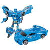Robot Transformabil in Masina Sport Roboforces 26 cm Toi-Toys TT30090Z, Albastru