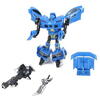 Robot Transformabil in Masina Sport Roboforces 26 cm Toi-Toys TT30090Z, Albastru