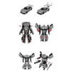 Robot Transformabil in Masina Sport Roboforces 26 cm Toi-Toys TT30090Z, Galben