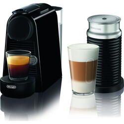 Pachet Espressor Nespresso De'Longhi Essenza Mini EN85.BAE, 1450W, 19 Bar + Aparat pentru spumare lapte Aeroccino 3 Negru, 0.6L, Negru