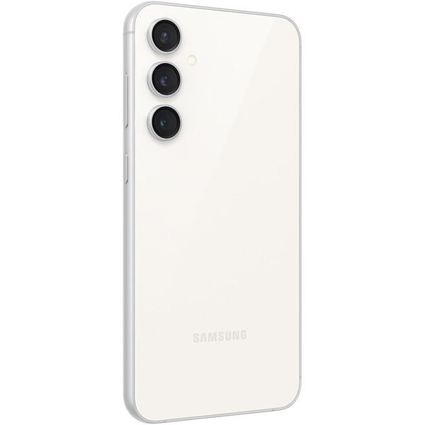 Telefon mobil Samsung Galaxy S23 FE, Dual SIM, 8GB RAM, 128GB, 5G, Alb