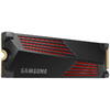Solid State Drive (SSD) Samsung 990 PRO 4TB, PCIe Gen 4.0 x4, NVMe, M.2. Heatsink