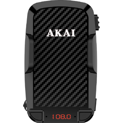 Modulator FM Akai FMT-C14BT tip suport de telefon, USB-A, Bluetooth, afisaj LED