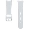 Curea smartwatch Samsung Sport Band pentru Galaxy Watch6, (S/M), Argintiu