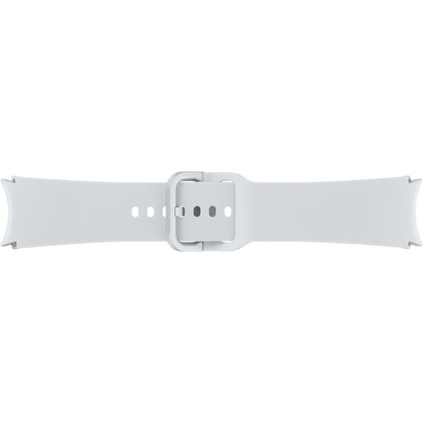 Curea smartwatch Samsung Sport Band pentru Galaxy Watch6, (S/M), Argintiu