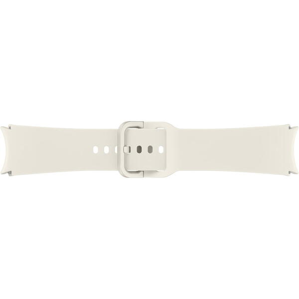 Curea smartwatch Samsung Sport Band pentru Galaxy Watch6, (S/M), Cream