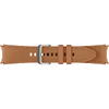 Curea smartwatch Samsung Hybrid Eco-Leather Band pentru Galaxy Watch6, (S/M), Camel