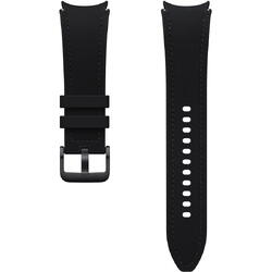 Curea smartwatch Samsung Hybrid Eco-Leather Band pentru Galaxy Watch6, (M/L), Negru