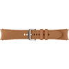 Curea smartwatch Samsung Hybrid Eco-Leather Band pentru Galaxy Watch6, (M/L), Camel