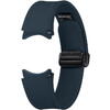 Curea smartwatch Samsung D-Buckle Hybrid Eco-Leather Band pentru Galaxy Watch6, Normal (S/M), Albastru