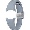 Curea smartwatch Samsung D-Buckle Hybrid Eco-Leather Band pentru Galaxy Watch6, Slim (S/M), Albastru