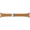 Bratara D-Buckle Hybrid Eco-Leather Band (Slim, Small/Medium) pentru SAMSUNG Galaxy Watch6, ET-SHR93SDEGEU, Camel