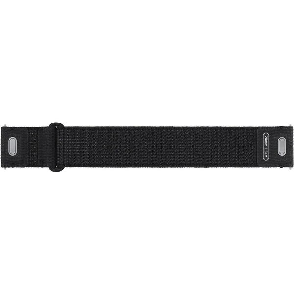 Curea smartwatch Samsung Fabric Band pentru Galaxy Watch6, Slim (S/M), Negru