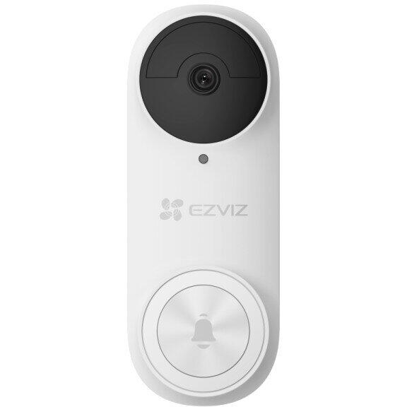 KIT Sonerie Video Doorbell EZVIZ DB2 2K alarma AI baterie 5200 mAh Smart IR Alb