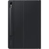 Husa de protectie Samsung Book Cover Keyboard pentru Galaxy Tab S9, Negru