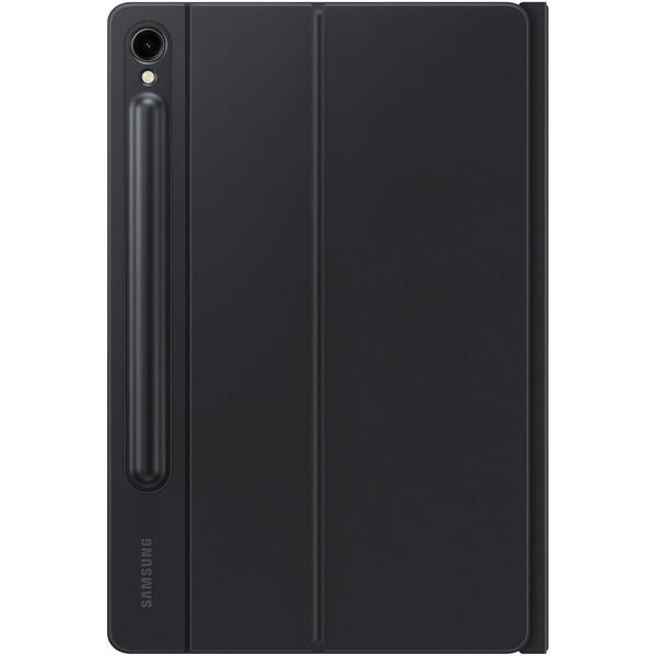 Husa de protectie Samsung Book Cover Keyboard pentru Galaxy Tab S9, Negru