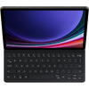 Husa de protectie Samsung Book Cover Keyboard pentru Galaxy SlimTab S9, Negru