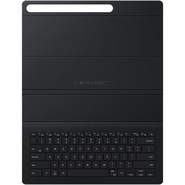 Husa de protectie Samsung Book Cover Keyboard pentru Galaxy SlimTab S9 Ultra, Negru