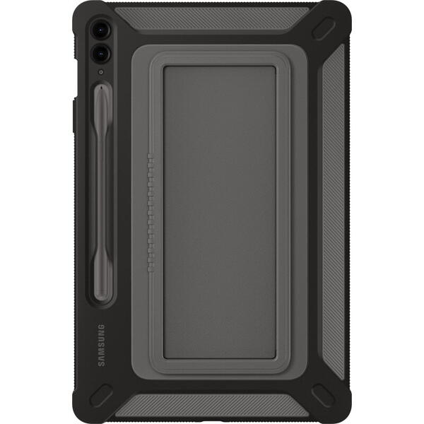Husa de protectie Samsung Outdoor Cover pentru Galaxy Tab S9 FE+, Negru