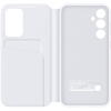Husa de protectie Samsung Flip S-View Wallet Cover pentru Galaxy S23 FE, Alb