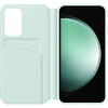 Husa de protectie Samsung Flip S-View Wallet Cover pentru Galaxy S23 FE, Verde Mint