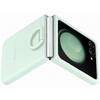 Husa de protectie Samsung Silicone Case with Ring pentru Galaxy Flip5, Ocean Green